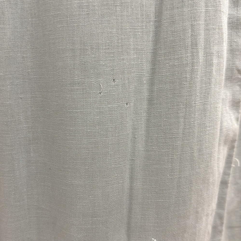 Stunning sage green linen & cotton blend PEPPERBERRY dress - Picture 9 of 12